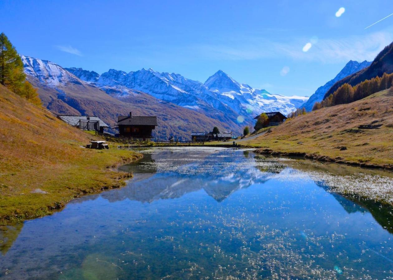 Idyllic Chalet In Evolene, With View On The Dent Blanche And The Mountains Apartment Bagian luar foto