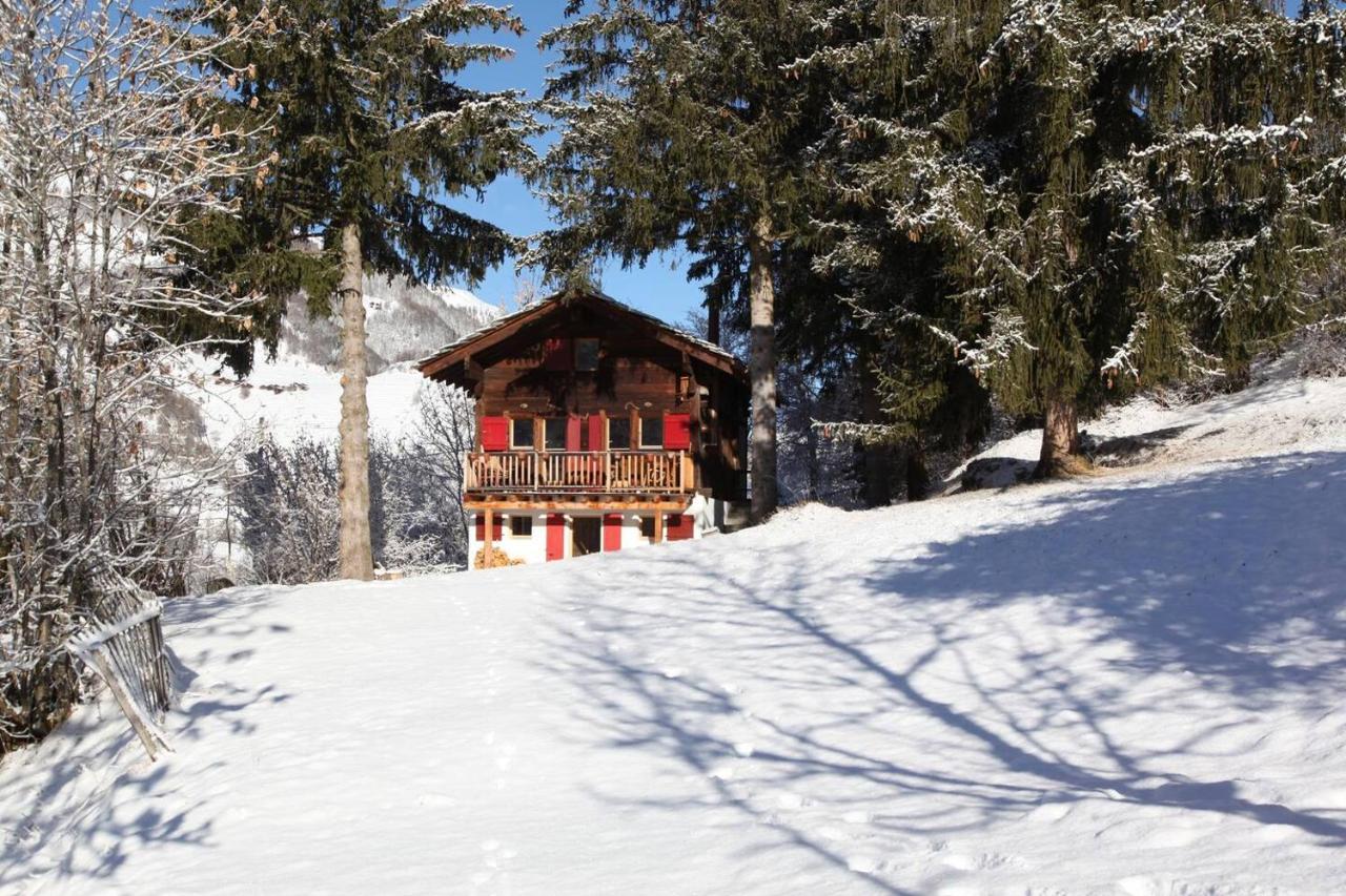 Idyllic Chalet In Evolene, With View On The Dent Blanche And The Mountains Apartment Bagian luar foto