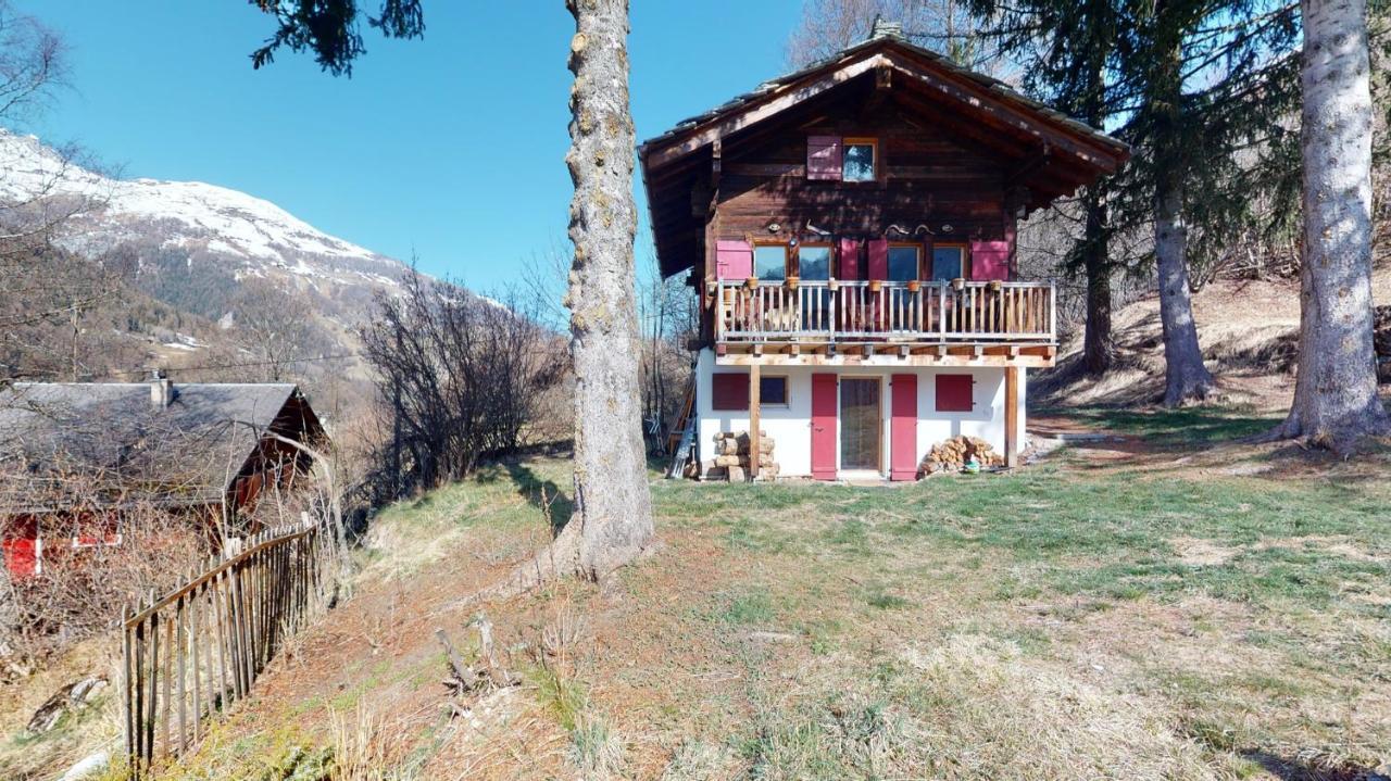 Idyllic Chalet In Evolene, With View On The Dent Blanche And The Mountains Apartment Bagian luar foto